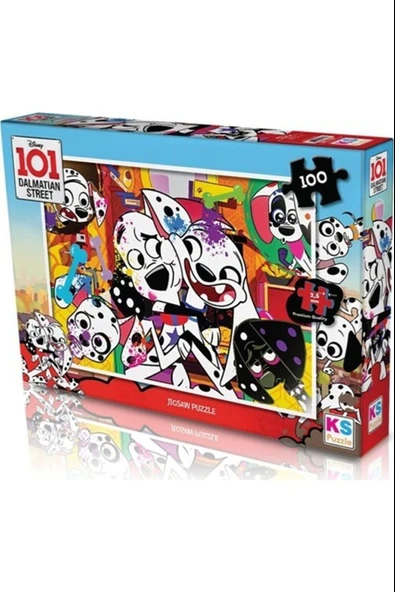 Ks Games Puzzle 100 Parça 101 Dalmatian 714 ürün görseli 1