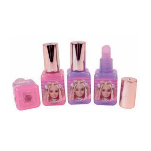 Dolphin Barbie Ruj Silgili Kalemtraş B-7691 (36 Lı Paket) ürün görseli 1