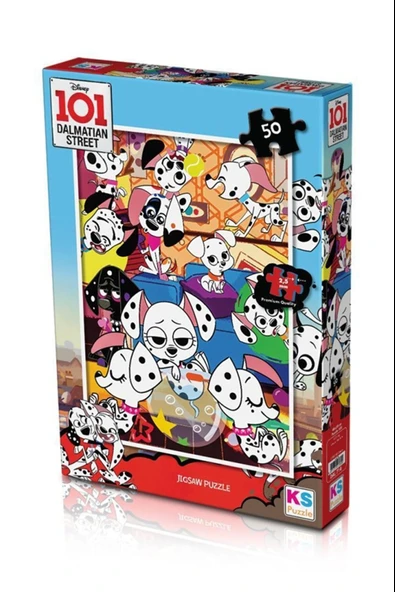 Ks Games Puzzle 50 Parça 101 Dalmatian 709 ürün görseli 1