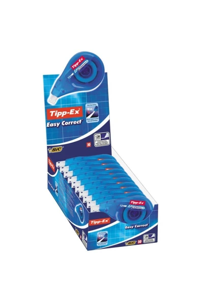 Bic Tipp-Ex Şerit Daksil Easy Correct 4.2Mm X 12Mt 8290352 (10 Lu Paket) ürün görseli 1