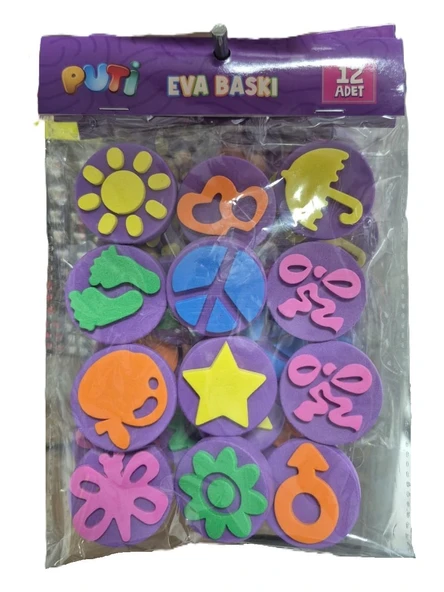 Puti Eva Baskı 12698 12 Li Paket ürün görseli 1