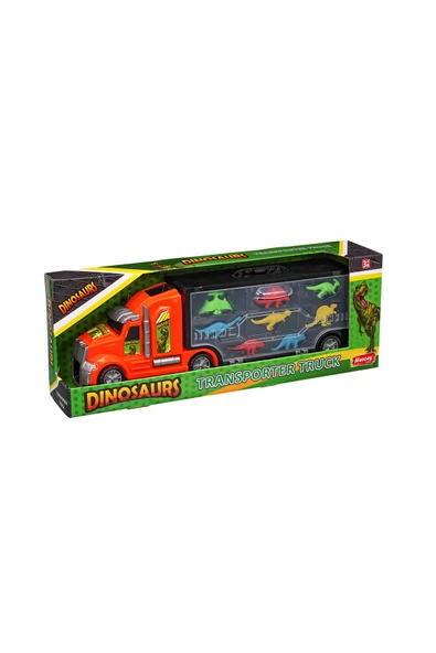 Heroes Toys Çantalı Dinozor Taşıyıcı Tır Seti 879 ürün görseli 1