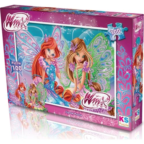 Ks Games Puzzle 100 Parça Winx Lisanslı Ürün wınx714 ürün görseli 1