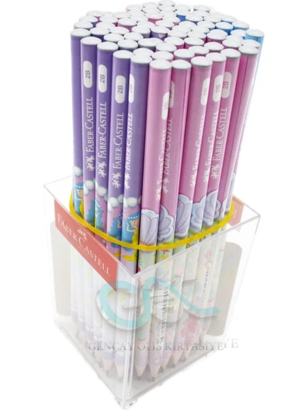 Faber-Castell Kurşun Kalem Denizkızı 2B 5244 000069 (72 Li Paket) ürün görseli 1