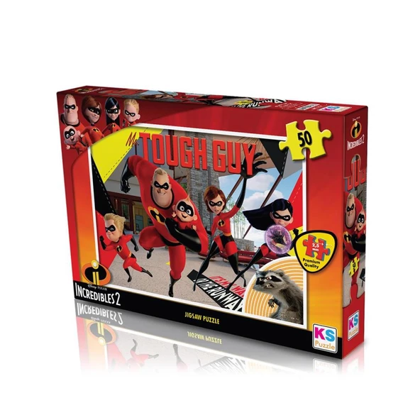 Ks Games Puzzle 50 Parça İncredibles 2 İnc 709 ürün görseli 1