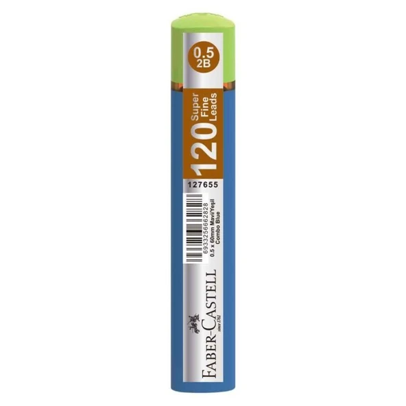 Faber-Castell Versatil Kalem Ucu Min Grip Soft T, Kombo,Mavi/Yeşil 0.5 (12 Tüp) ürün görseli 1