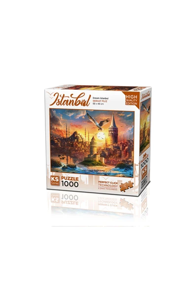 Ks Games Puzzle 1000 Parça Dream İstanbul 20806 ürün görseli 1