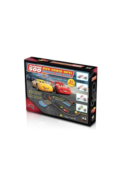 Ks Games Oyuncak Cars Ultimate Race Track Dev Yarış Seti Cr10305 ürün görseli 1
