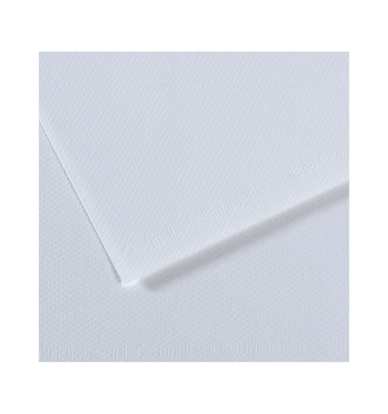 Canson Dokulu Fon Kartonu Mi-Teintes Sh Canmt 50X65Cm 160 Gram Blu Alaska Mavisi 181 31032S125 (10 Lu Paket) ürün görseli 1