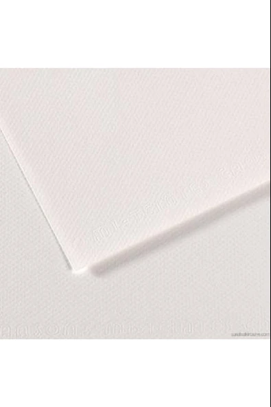 Canson Dokulu Fon Kartonu Beyaz Mi-Teintes 50X65Cm 160 Gram White 335 (10 Lu Paket) ürün görseli 1