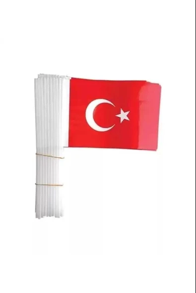 Vatan Kağıt Bayrak Türk Çıtalı Vt801 (80 Li Paket) ürün görseli 1