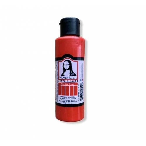 Südor Monalisa Akrilik Boya 125 Ml Vermiyon Kırmızı 311 (6 Lı Paket) ürün görseli 1