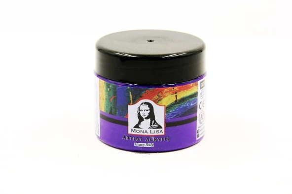 Monalisa Akrilik Boya 125 Ml Kobalt Mor 536 (6 Lı Paket) ürün görseli 1