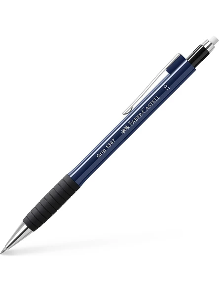 Faber-Castell Versatil Kalem Grip 1345/47 2022 0.7 Mm Navy Blue (12 Li Paket) ürün görseli 1