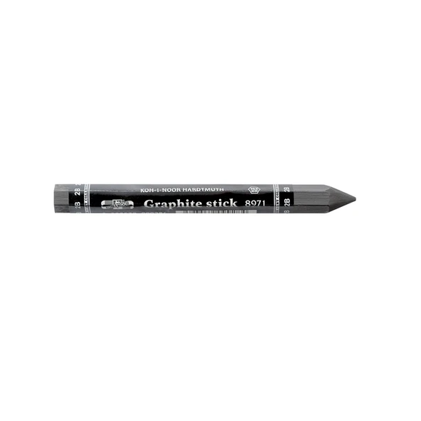 Koh-İ Noor Jumbo Woodless Sanatsal Gaphite Pencil Ağaçsız Grafit Kalem 8971 2B (12 Li Paket) ürün görseli 1