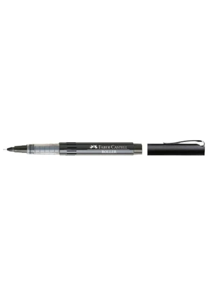 Faber-Castell Roller Kalem İğne Uçlu Siyah 5020 540599 (10 Lu Paket) ürün görseli 1