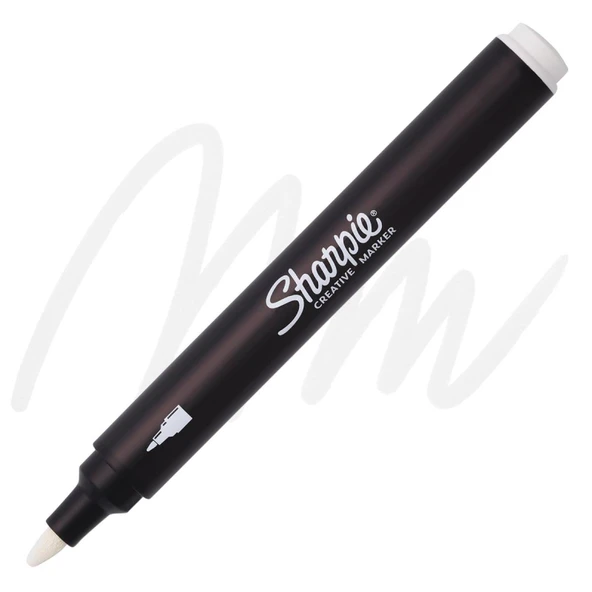 Sharpie Akrilik Markör Kalem Yuvarlak Uç Beyaz (6 Lı Paket) ürün görseli 1
