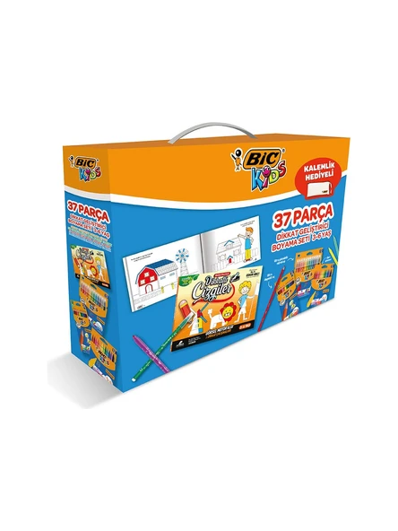Bic Kids Dikkat Geliştirici Boyama Seti 37 Parça ürün görseli 1