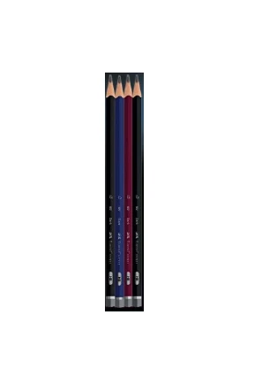 Faber-Castell Kurşun Kalem Mercanlı Dark HB Bandrol 5244 000078 (72 Li Paket) ürün görseli 1