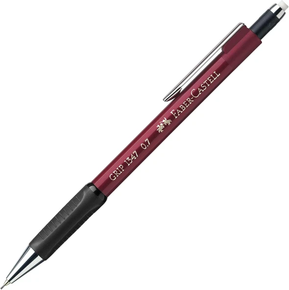 Faber-Castell Versatil Kalem Grip 1345/47 2022 0.7 Mm Bordo (12 Li Paket) ürün görseli 1