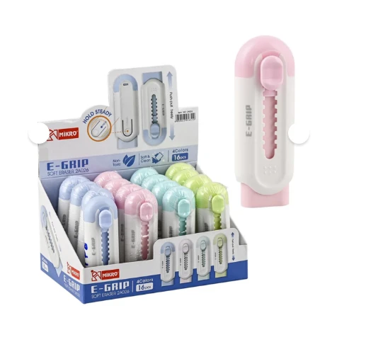 Mikro Silgi E-Grip 2A026 Maket Bıçağı Formunda (16 Lı Paket) ürün görseli 1