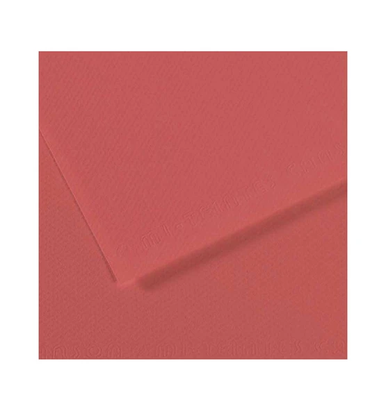 Canson Dokulu Fon Kartonu Mi-Teintes Sh Canmt 50X65Cm 160 Gram Pembe Venedik Kırmızısı 189 31032S135 (10 Lu Paket) ürün görseli 1