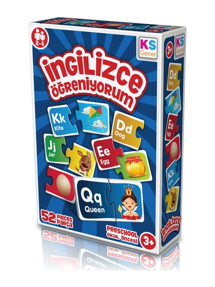 Ks Games İngilizce Öğreniyorum Eğitici Oyunlar Okul Öncesi ürün görseli 1