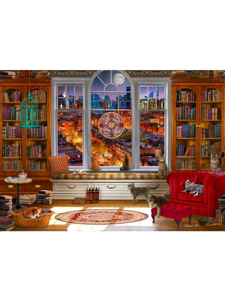 Ks Games Moonlight Mischief 3000 Parça Yetişkin Puzzle - Resim 2