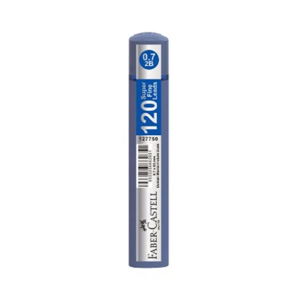 Faber-Castell Versatil Kalem Ucu Min Grip Soft T, Tit Duman Mavisi 0.7 Mm 5030 127750 Tüp (12 Li Paket) ürün görseli 1