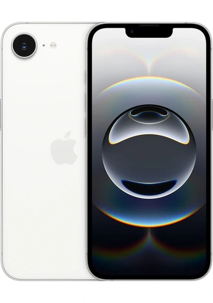 iPhone 16e 128 GB Beyaz (Apple Türkiye Garantili) ürün görseli 1