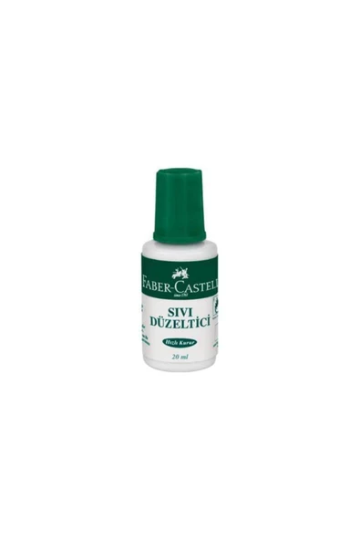 Faber-Castell Daksil Sıvı Düzeltici 20 Ml 5088 169300 (10 Lu Paket) ürün görseli 1
