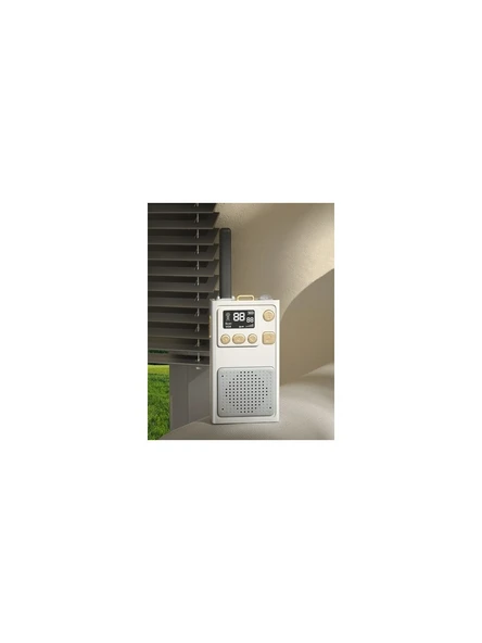 Wowkids W1A Çocuk Walkie Talkie 5Km Green-Cream ürün görseli 1
