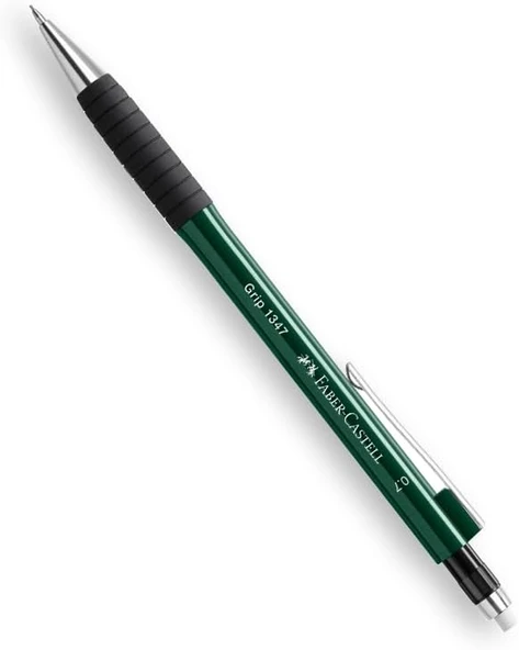 Faber-Castell Versatil Kalem Grip 1345/47 2022 0.7 Mm Koyu Yeşil (12 Li Paket) ürün görseli 1