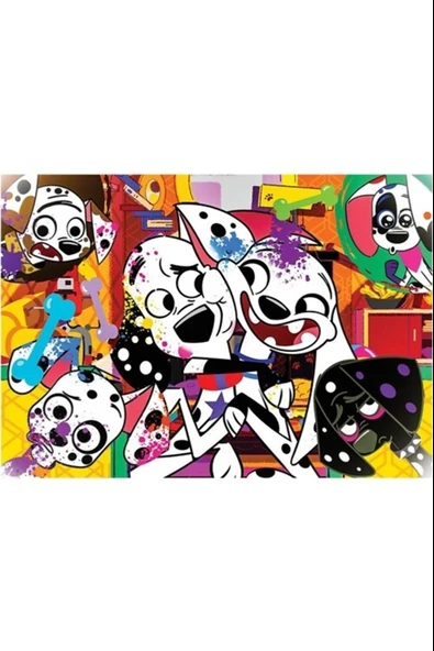 Ks Games Puzzle 100 Parça 101 Dalmatian 714 - Resim 2