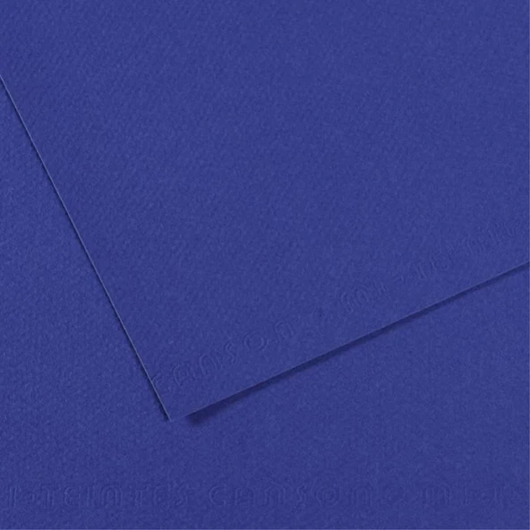 Canson Sh Canmt 50x65Cm 160 Gram Pastel Dokulu Fon Kartonu Blu 590 31032S115 (10 Lu Paket) ürün görseli 1