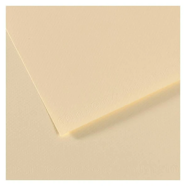 Canson Dokulu Fon Kartonu Mi-Teintes 50X65Cm 160 Gram 11 Ylw 31032S092 (25 Li Paket) ürün görseli 1