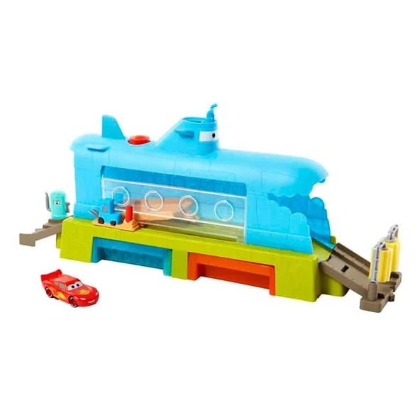Mattel Oyuncak Cars Balina Araba Yıkama Oyun Seti HGV70 ürün görseli 1