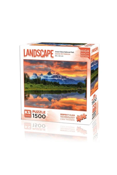 Ks Games Puzzle 1500 Parça Grand Teton National Park 22037 ürün görseli 1