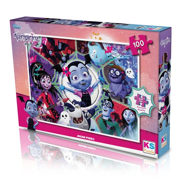 Ks Games Vampirina Puzzle 100 Parça VP714 ürün görseli 1