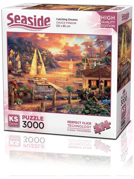 Ks Games Puzzle 3000 Parça Catching Dreams ürün görseli 1
