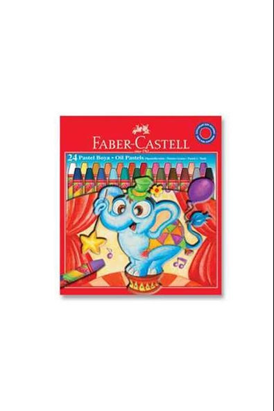 Faber-Castell Pastel Boya Red Line Karton Kutu Köşeli 24 Renk 5282 125324 ürün görseli 1