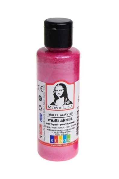 Südor Monalisa Multi Akrilik 70 Ml İnci Pembe Sd160-13 (12 Li Paket) ürün görseli 1