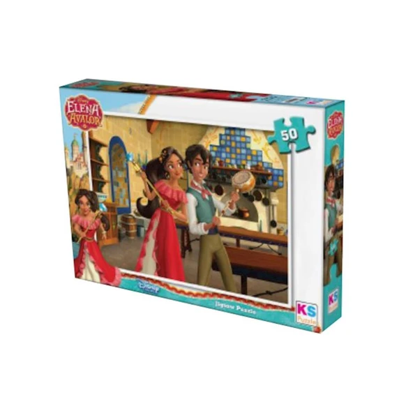 Ks Games Puzzle 50 Parça Elena Avalor 709 ürün görseli 1
