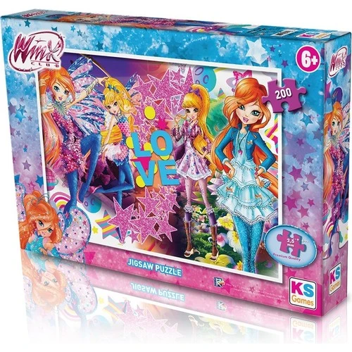 Ks Games Puzzle 200 Parça Winx W113 ürün görseli 1