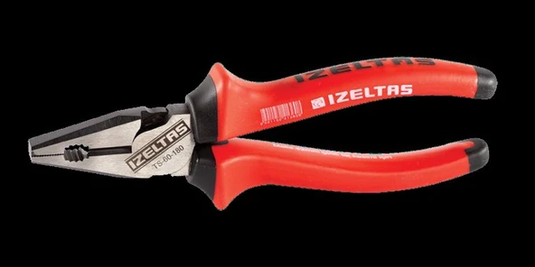 İzeltaş Kombine Pense Ağır Tip (Çelik Tel İçin) 200 mm 3030 12 2180 ürün görseli 1