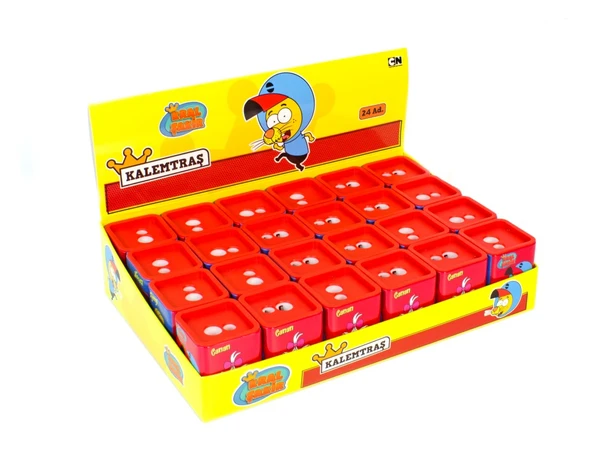 Dolphin Çiftli Kalemtıraş Kral Şakir Ks-9753 (24 Lü Paket) ürün görseli 1