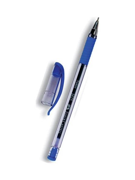 Faber-Castell Tükenmez Kalem İğne Uç Mavi 1425 (10 Lu Paket) ürün görseli 1