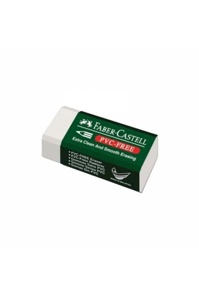 Faber-Castell Öğrenci Silgisi Beyaz (7085-24) 18 85 24 (24 Lü Paket) ürün görseli 1
