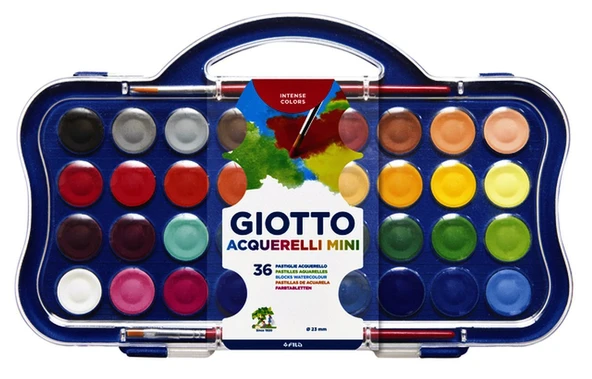 Giotto Sulu Boya Acquarell Blocks 23 Mm 36 Renk 352700 ürün görseli 1