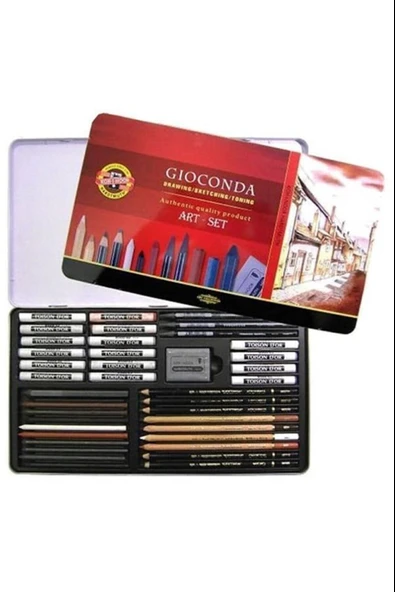 Koh-İ Noor Sanatsal Artist´S Art Set Büyük Resim Seti Metal Kutu Medium 8891 ürün görseli 1